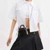 Coach Sac à Bandoulière Mini Iconique en Denim avec Fermeture Éclair Trail 12 Sacs à Main pour Femmes Noir CT097-LHBLK