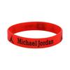 Douyin Popular NBA Star Signature Luminous Silicone Sports Bracelet/Wristband