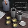 Anmu Pure Titanium Portable Travel Tea Set