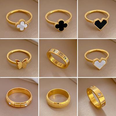 Anello Wind Bouncing Minimalista Vento Freddo Anello Dita Indice Personalità Tendenza Uomo e Donna Semplice