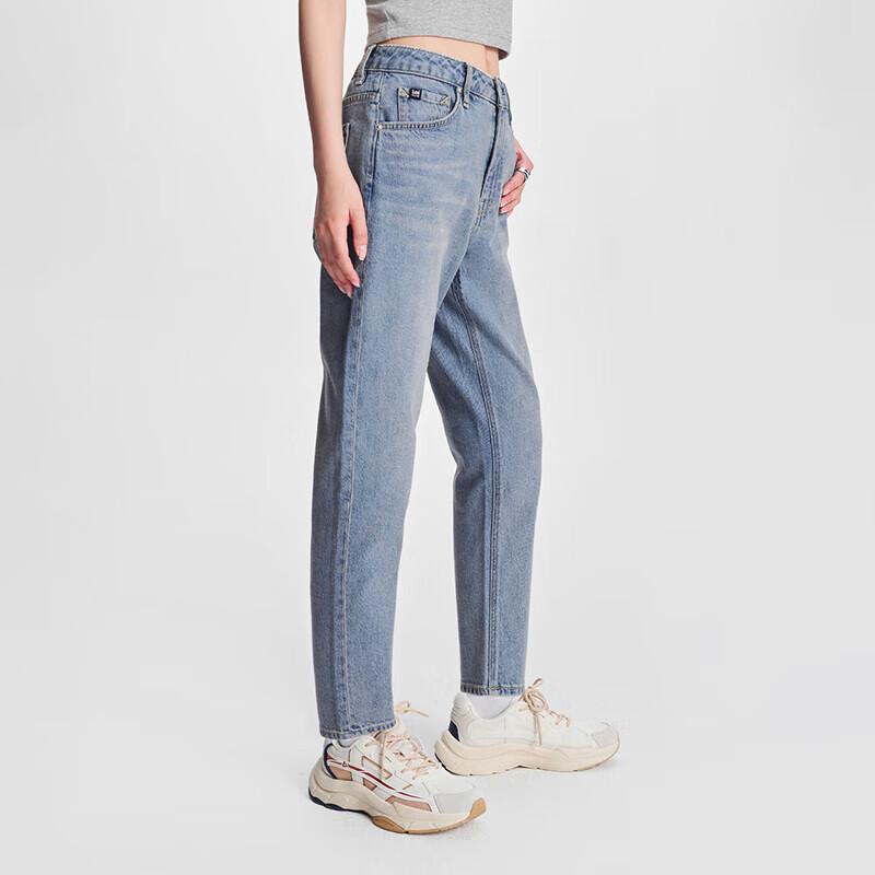 Lee 413 High-Waist Straight-Leg Light Blue Women's Jeans