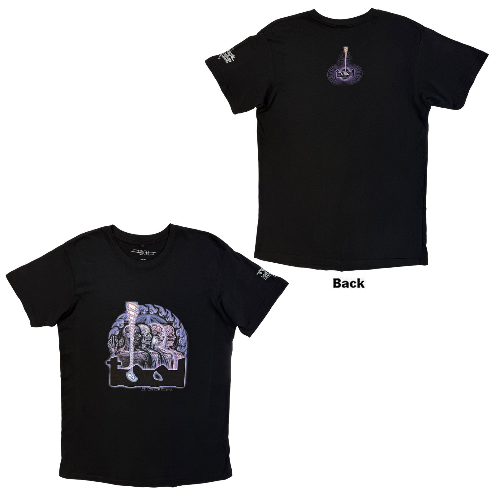 Tool Premium Carbon TShirt Lateralus Dissection Black Back Print OFFICIAL XL