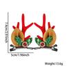 Christmas Hair Stylish Accessories With Cute Plush Antlers And Festive Decorations Women For