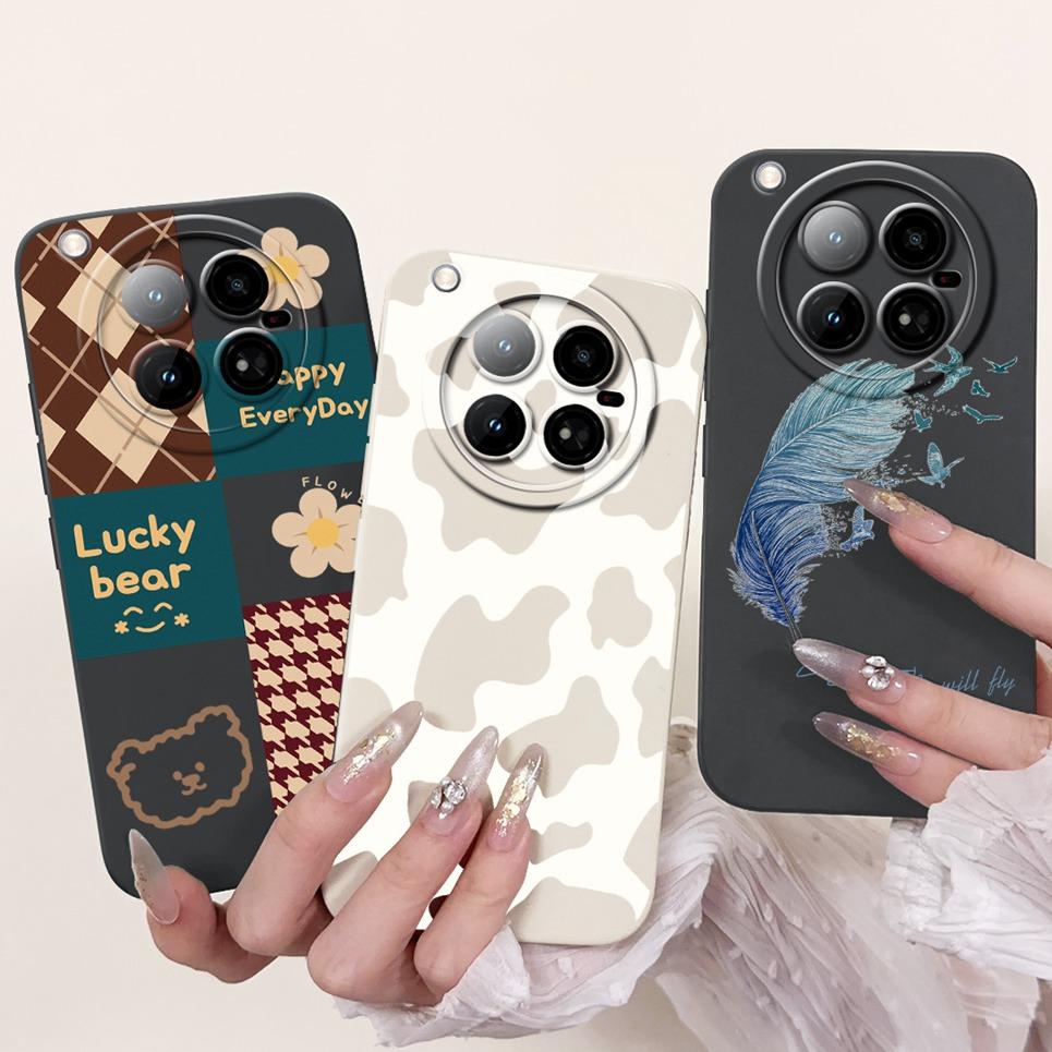 For Infinix Zero 40 4G 5G Back Cover 6.78" On Infinix X6860 X6861 Capa Flower Butterfly Women Fashion Phone Case Liquid Silicone