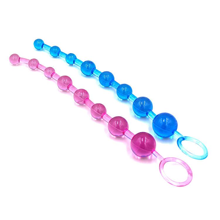Stimolatore anale Perline a sfera Butt Plug Masturbazione Senza vibratore Giocattoli del sesso per adulti Prodotti per donne Uomini Coppie gay