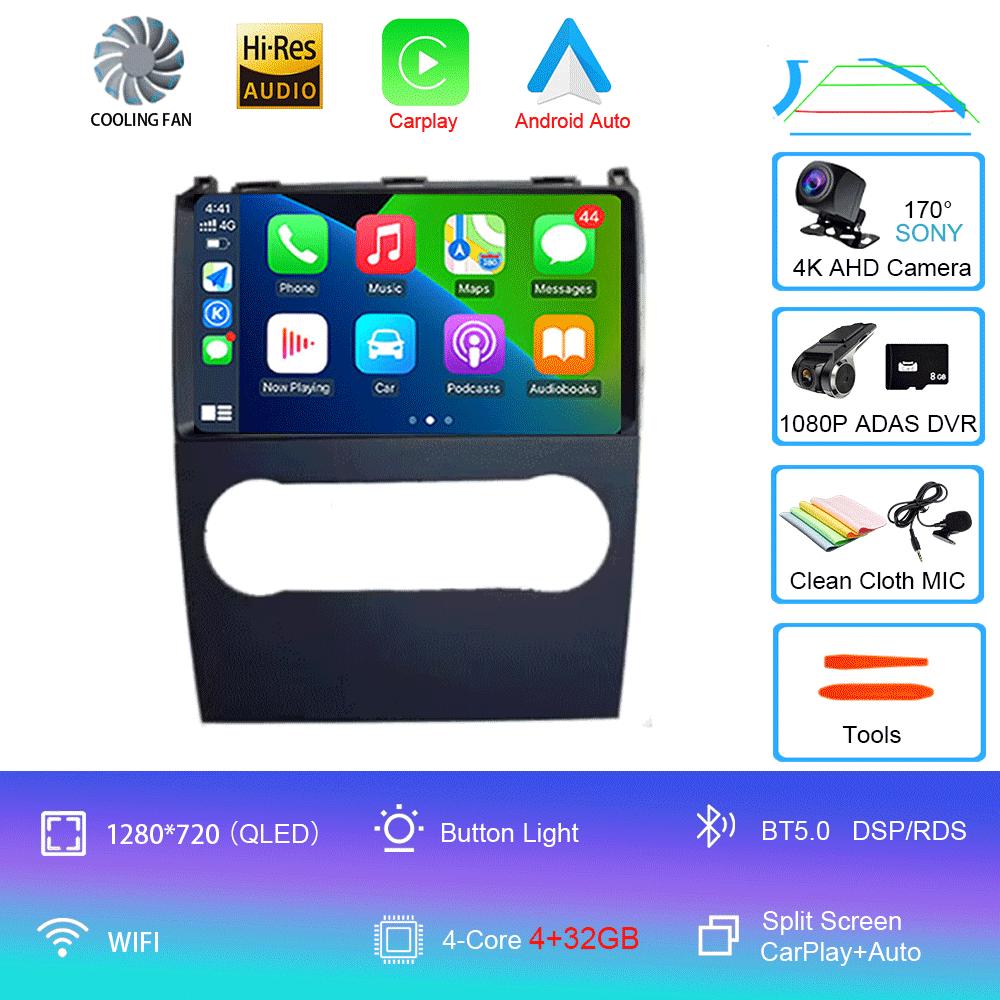 Android14 Car Radio For Mercedes Benz B200 A B Class W169 A160 A180 A200 A220 2009-2012 Multimedia Video Player Stereo GPS Navig