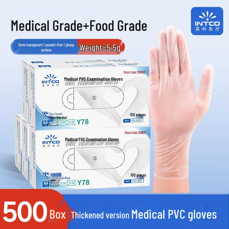 ZISIZ Inco PVC Disposable Medical Gloves