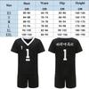 Anime Haikkyu Cosplay Inarizaki High School Volleyball Uniform for Boys Miya Atsumu Miya Osamu Shinsuke Kita Cosplay Costume