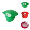 High-quality Super Mario And Luigi Cosplay Hats Perfect For Halloween And Parties