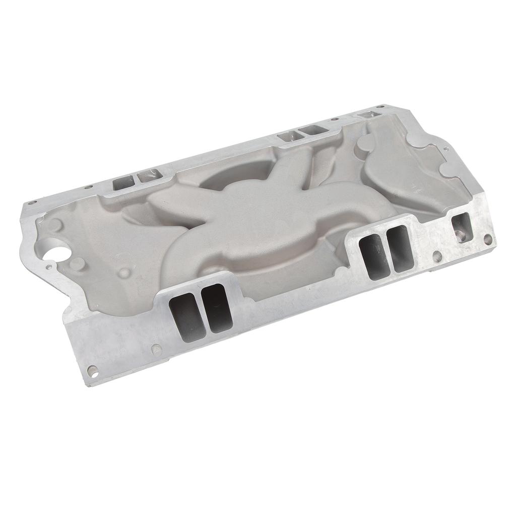 Intake Manifold Vortec Dual Plane Efficient Performance Cast Aluminum for SBC 350 383 1997 and Up