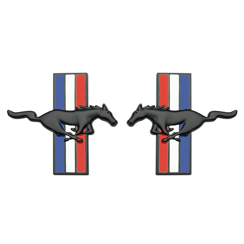 Ford Mustang GT Metal Fender Sticker - New Mondeo/Mustang Side Emblem