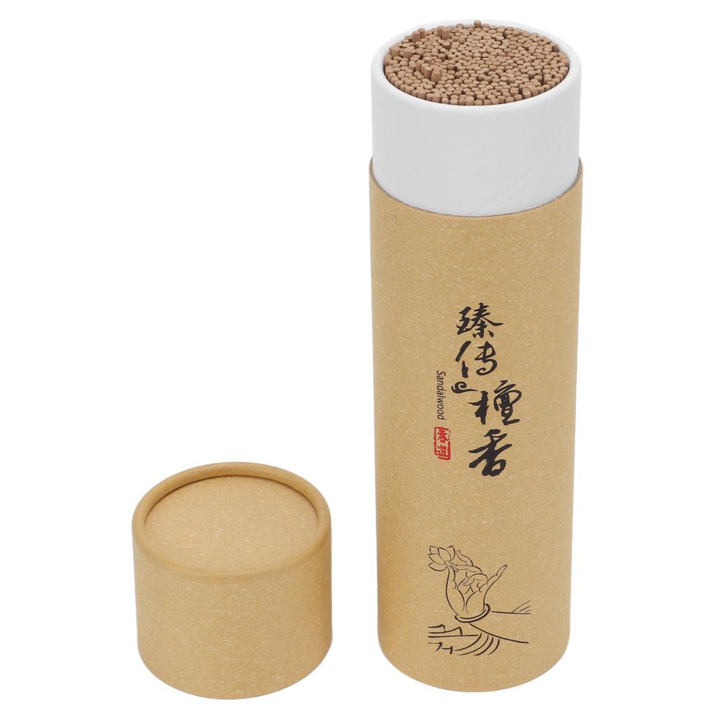 290Pcs Sandalwood Incense Sticks Approx 8.3in Natural Rich Fragrance Awaken Vitality Widely Used