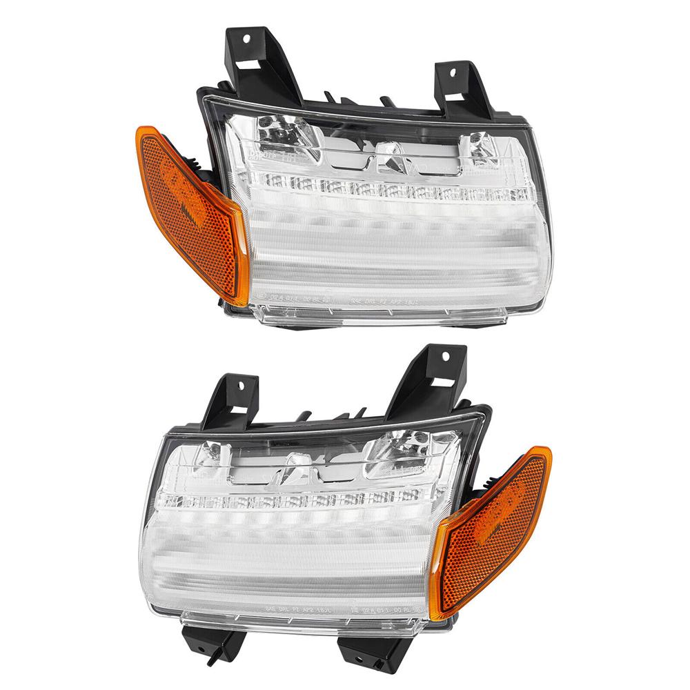 LED Turn Signal Light w/DRL Right Side 55112884AF For 2018-2022 Jeep Wrangler JL