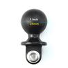 Motorcycle Action Camera Mount Adapter for GoPro/DJI - Spherical Connector Rod & Ball Head Base