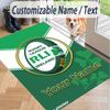 Custom Text Printed Rug Ireland Rugby Non Slip Floor Carpet For Home Room Decor