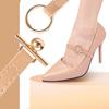 1 Par de Correas Antideslizantes de Moda para Cordones de Zapatos de Mujer Banda Elástica para Tacones Altos Sujeción Hebillas Metálicas Accesorios de Reemplazo para Cordones