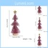 Small Christmas Tree Charming Table Decoration In Elegant European Style Perfect For Holiday Atmosphere And Festive Celebrations