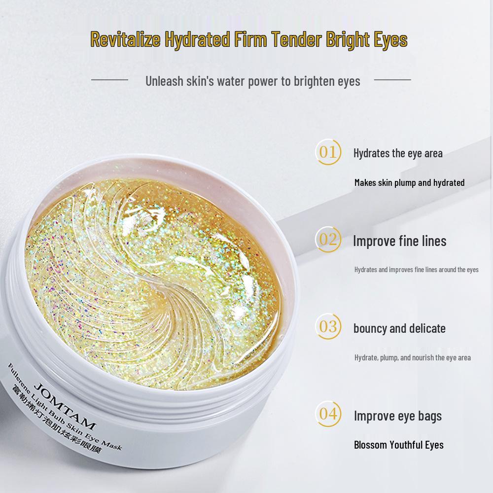 Jiumeitang Fullerene Eye Mask: Hydrates, Moisturizes, Nourishes, and Diminishes Dark Circles