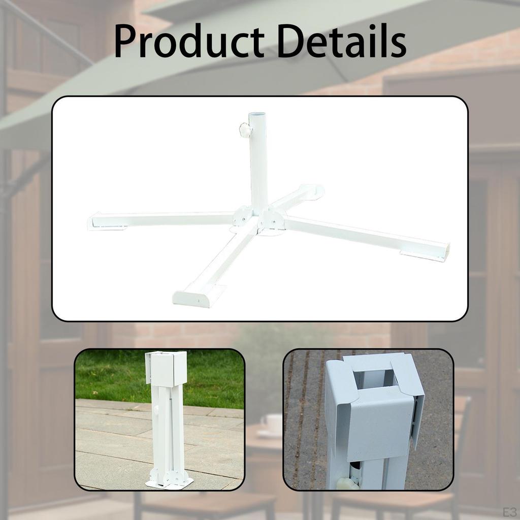 3.5cm-2cm Pole Holder for Lawn Umbrellas In Outdoor Settings