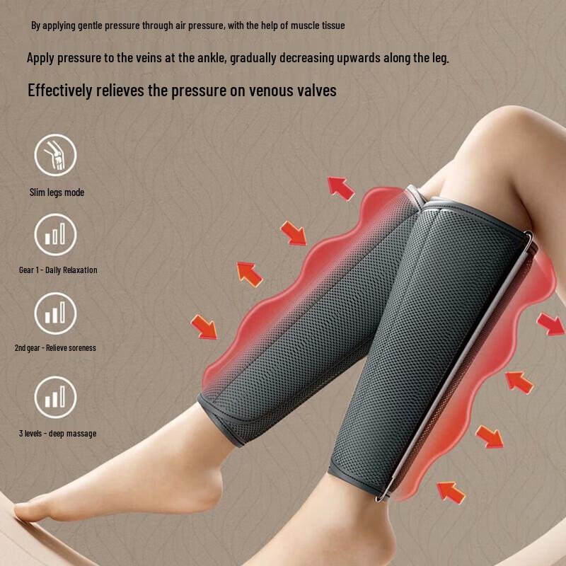 Aux Smart Roller Foot & Leg Massager CN Plug (adapter Included)