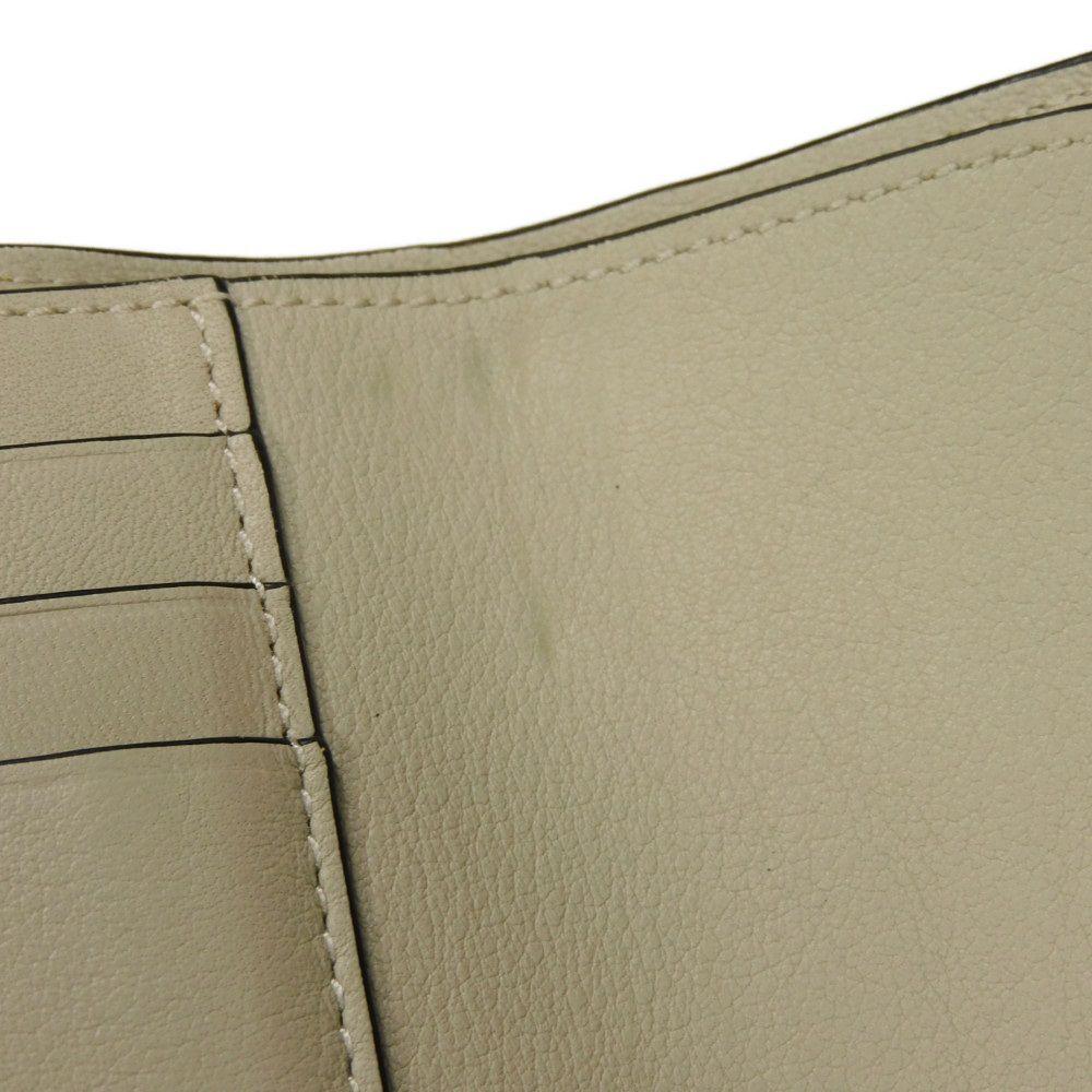 Used 12695 Vertical Wallet Small C660S86X01 6465 7942 Current Green Tan Brown Anagram Rosemary Unisex from Japan