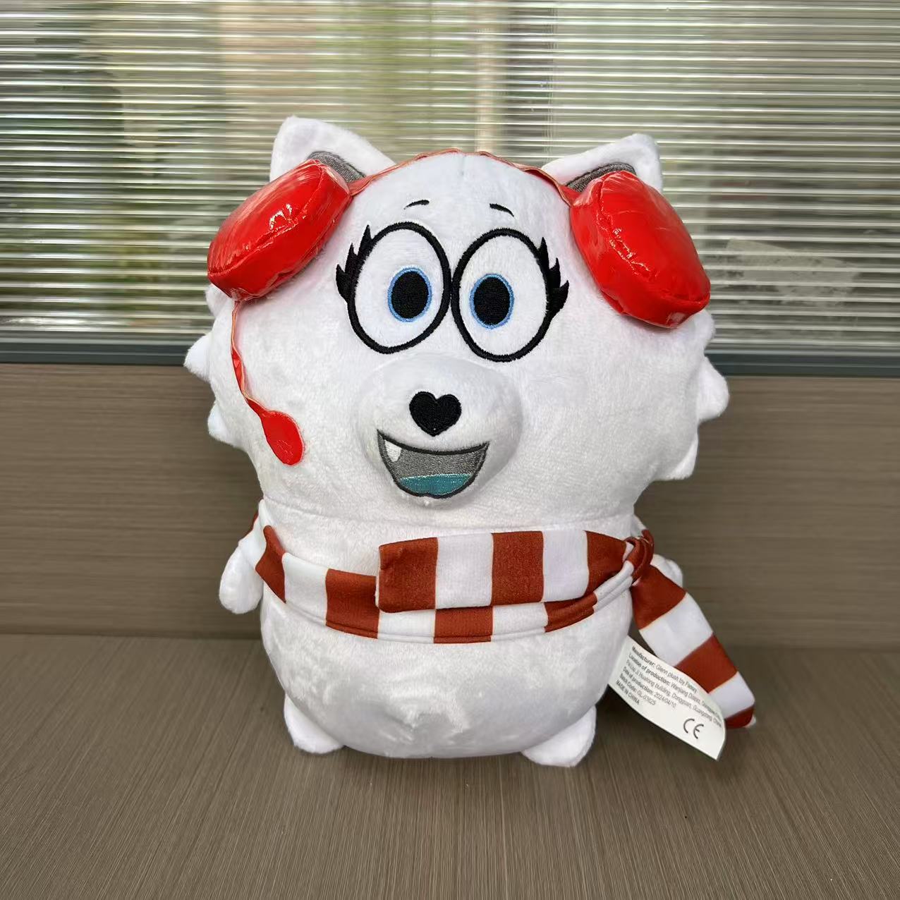 

And Tyler Roblox Snowi Dog Plush Toy Cartoon Stuffed Animal Decoration Doll білий