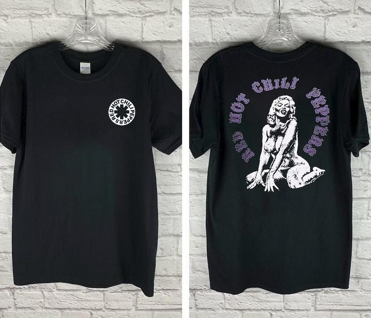 

2008 Футболка группы Marilyn Monroe Vs Red Hot Chili Peppers L