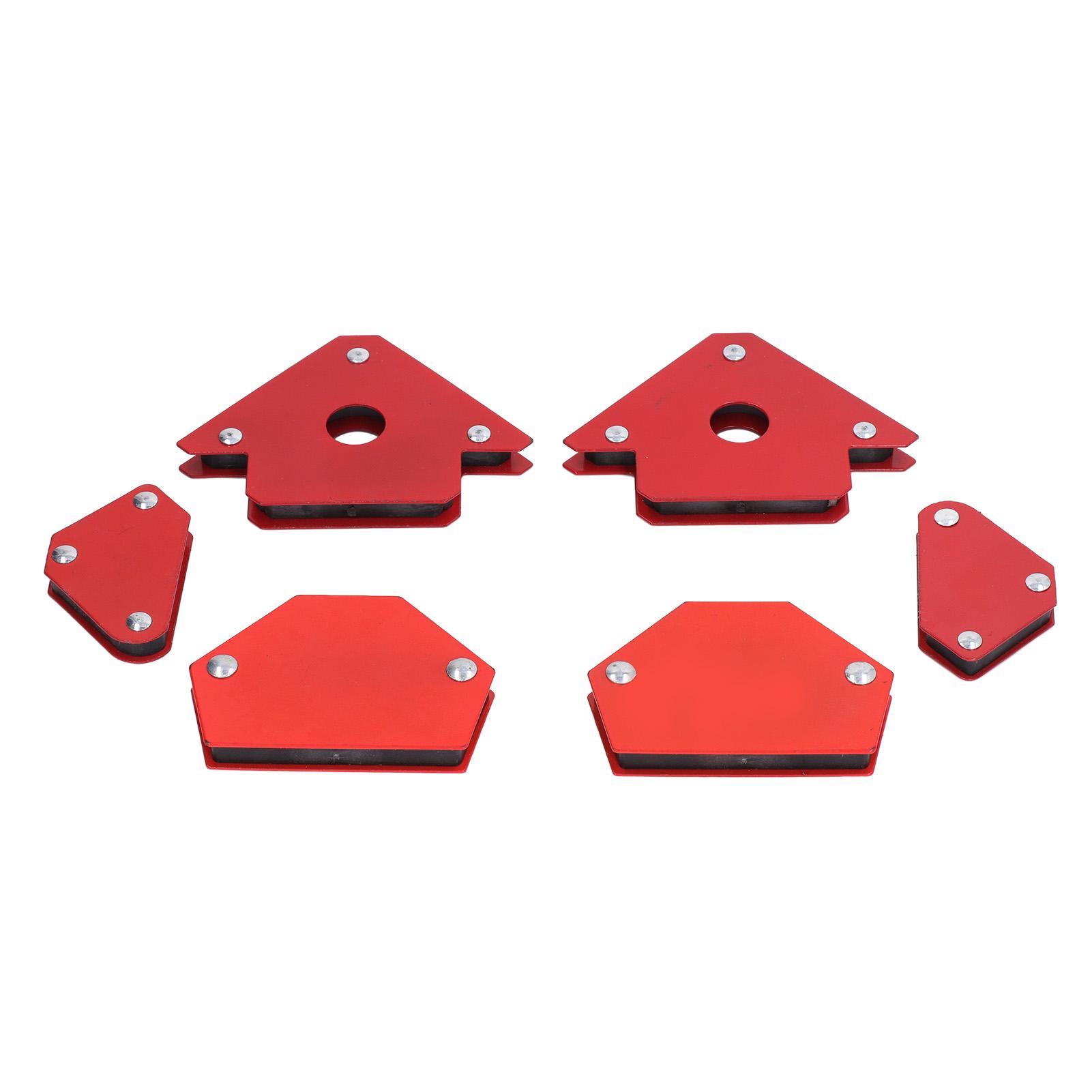 

6 шт. Стрела сварочный магнит магнитный угол угловой пайка сборочный держатель металлообрабатывающие инструменты