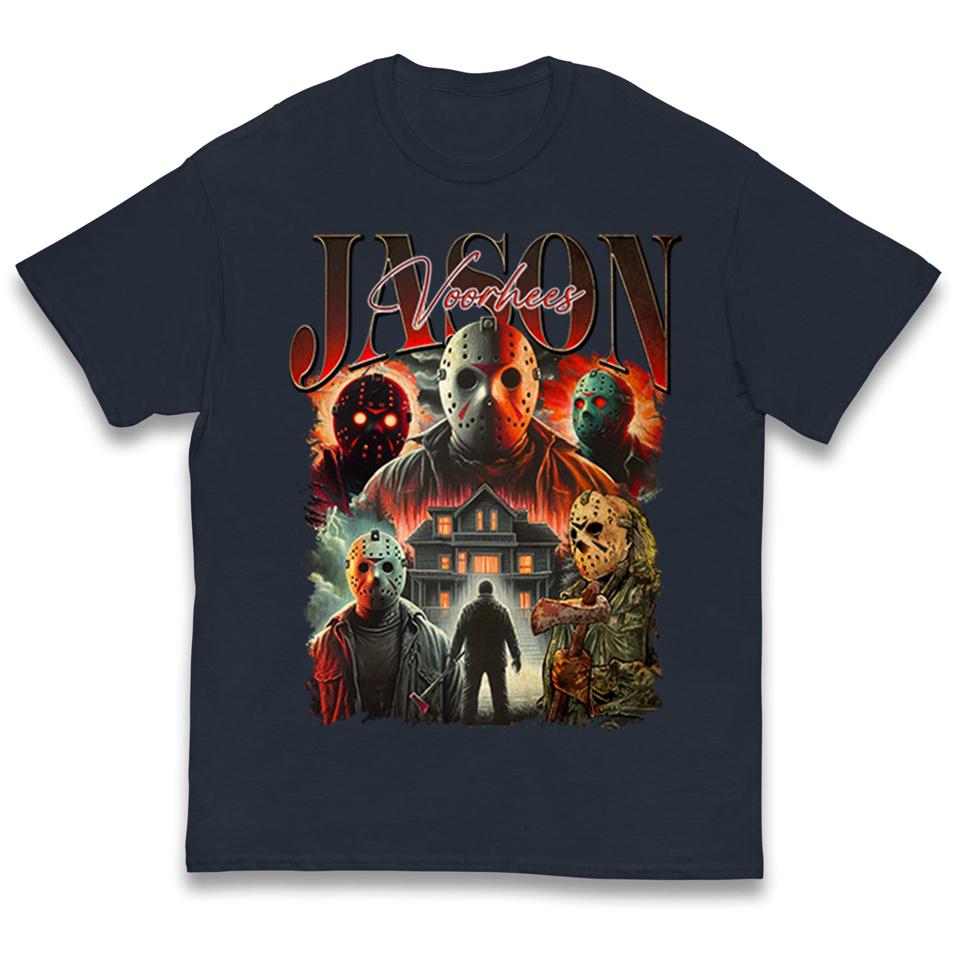 Jason voorhees scary Halloween Bootleg Kids T Shirt 150