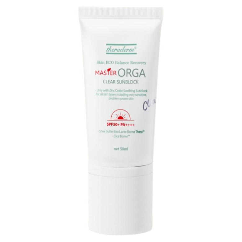 THERADERM Master Orga Clear Sunblock SPF50+ PA++++ 50g