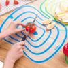 2pecs Practical Vegetable Meat Tools Non-slip Frosted Chopping Board Plastic Chopping Board Kitchen Cutting Board Kitchen Accessories