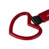 Pgnkd1 Car Tow Strap Tsurikawa Ring Heart JDM Train Bus Handle Hand Strap Styling For Honda Mugen Accord Civic Vezel City Jazz Insight