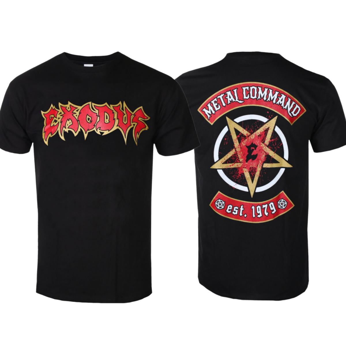 Exodus Slayteam Europe Printed Tshirt Thrash Metal Band Style Daily Tshirt Suitable For Both Unisex And Unisex S