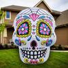 3FT Inflatable Toys Day of the Dead Decorations Blown Up LED Decor for Lawn Yard Garden Indoor Outdoor Home Party Holiday