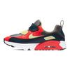 Nike Air Max 90 Ρετρό Αερόσολα Χαμηλά Αθλητικά Παπούτσια για Τρέξιμο Παιδικά αθλητικά παπούτσια Μαύρο Κόκκινο 881927-023