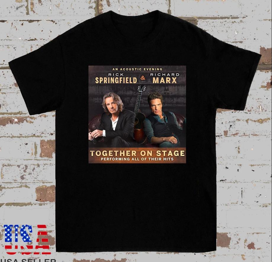 

Футболка Rick Springfield Richard Marx On Tour 2024, размеры S-4XL 3XL