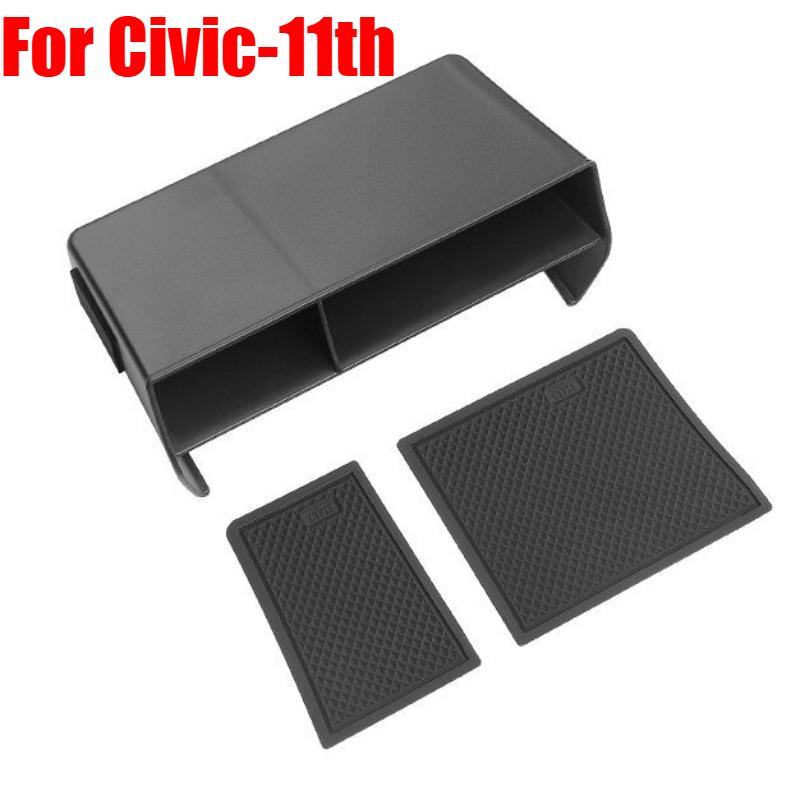 For Honda 10/11th Civic Sedan Si Hatchback Type R Center Console Storage Compartment Sorting, Storage Box Interior Supplies