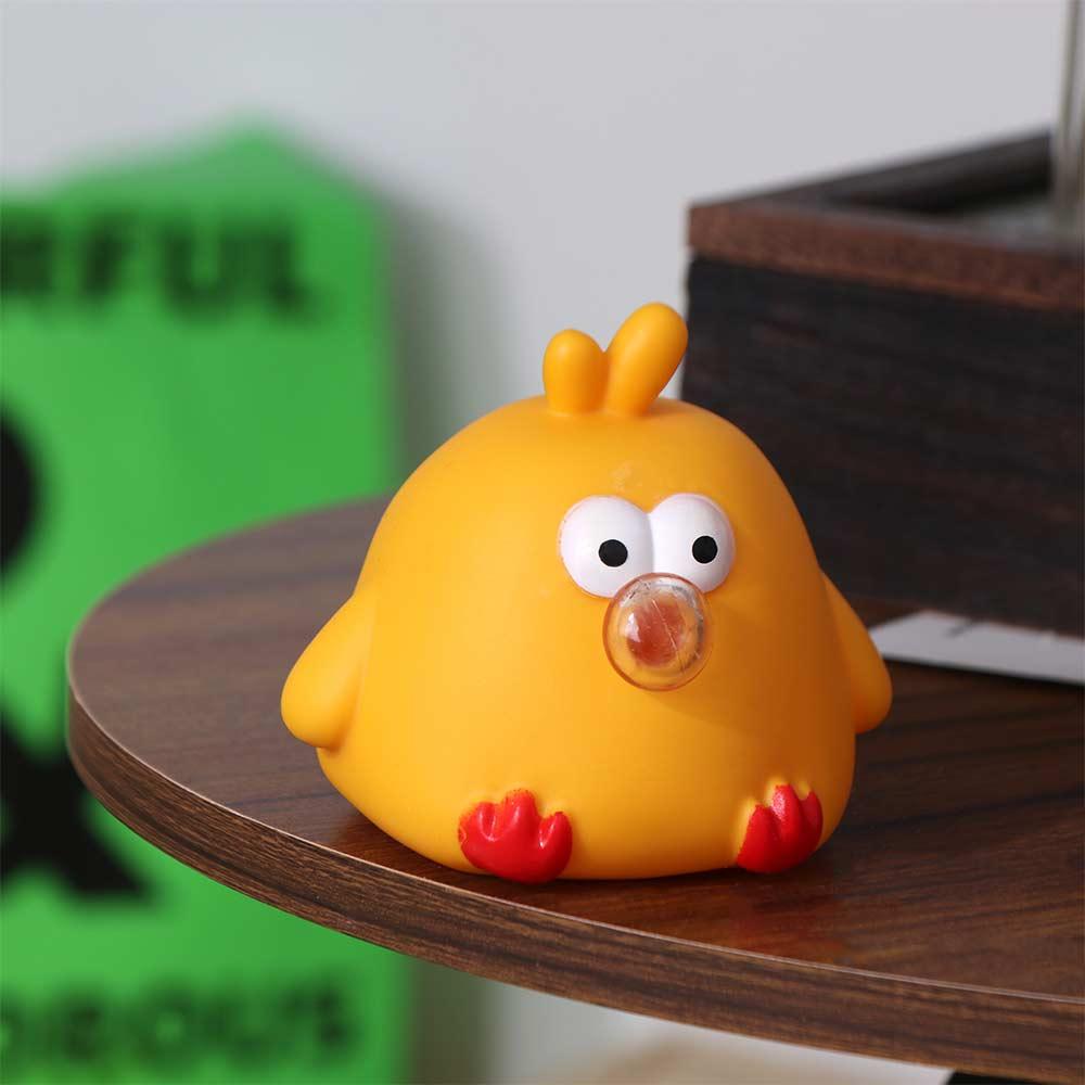 Yellow Chicken Squeeze Toys Pinch Kneading Cartoon Knead Toy Squeeze Balls Pinch Toys  Baby Game