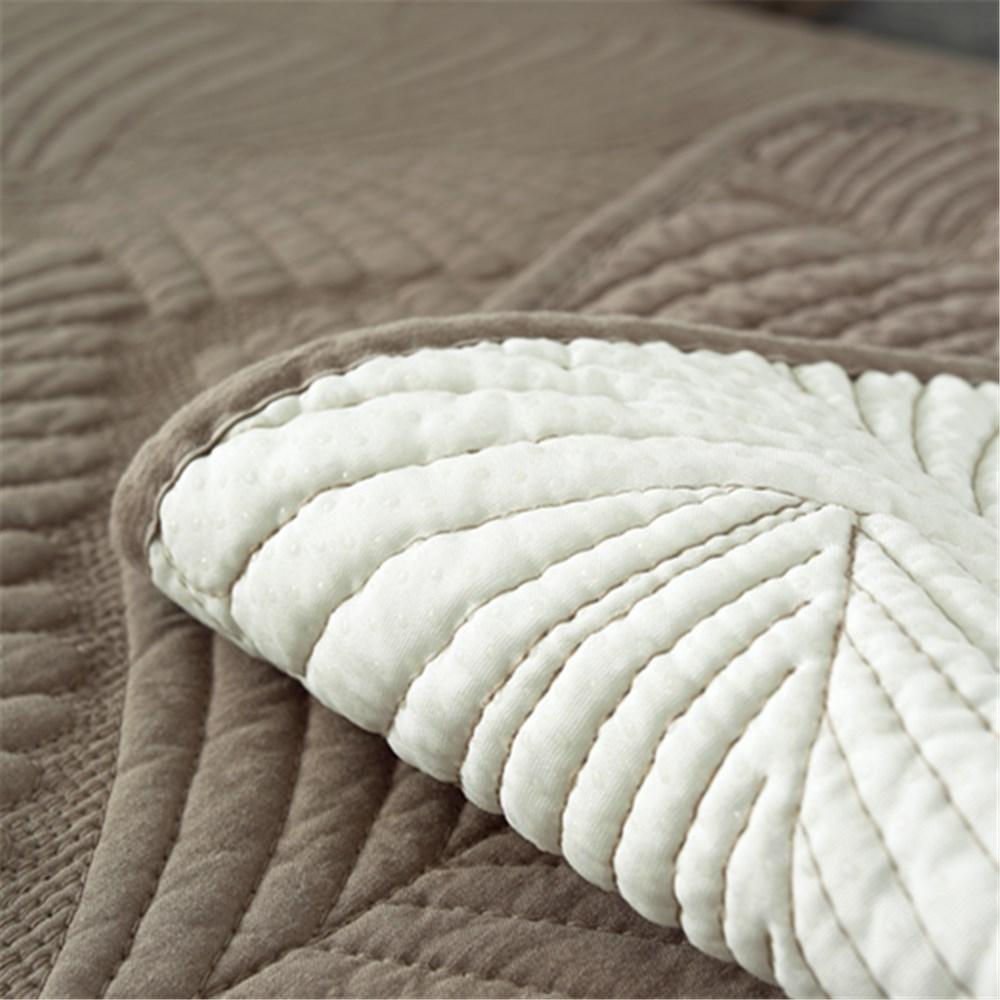 Four Seasons Universal Sofa Cushion Pure Cotton Fabric Cushion Cotton Nordic Simple Modern Non-Slip Solid Wood Sofa Cover Slipcover