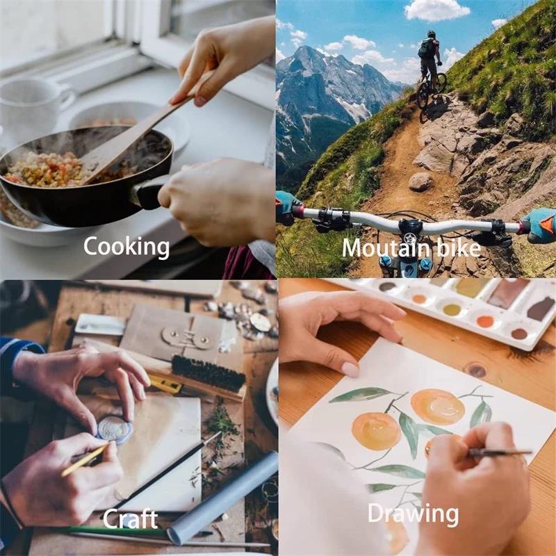 Wearable Neck Phone Stand Holder Rotatable Mobile Phone Stand Necklace Bracket Bed 360 Degree Phone Holder For iPhone GoPro DJI