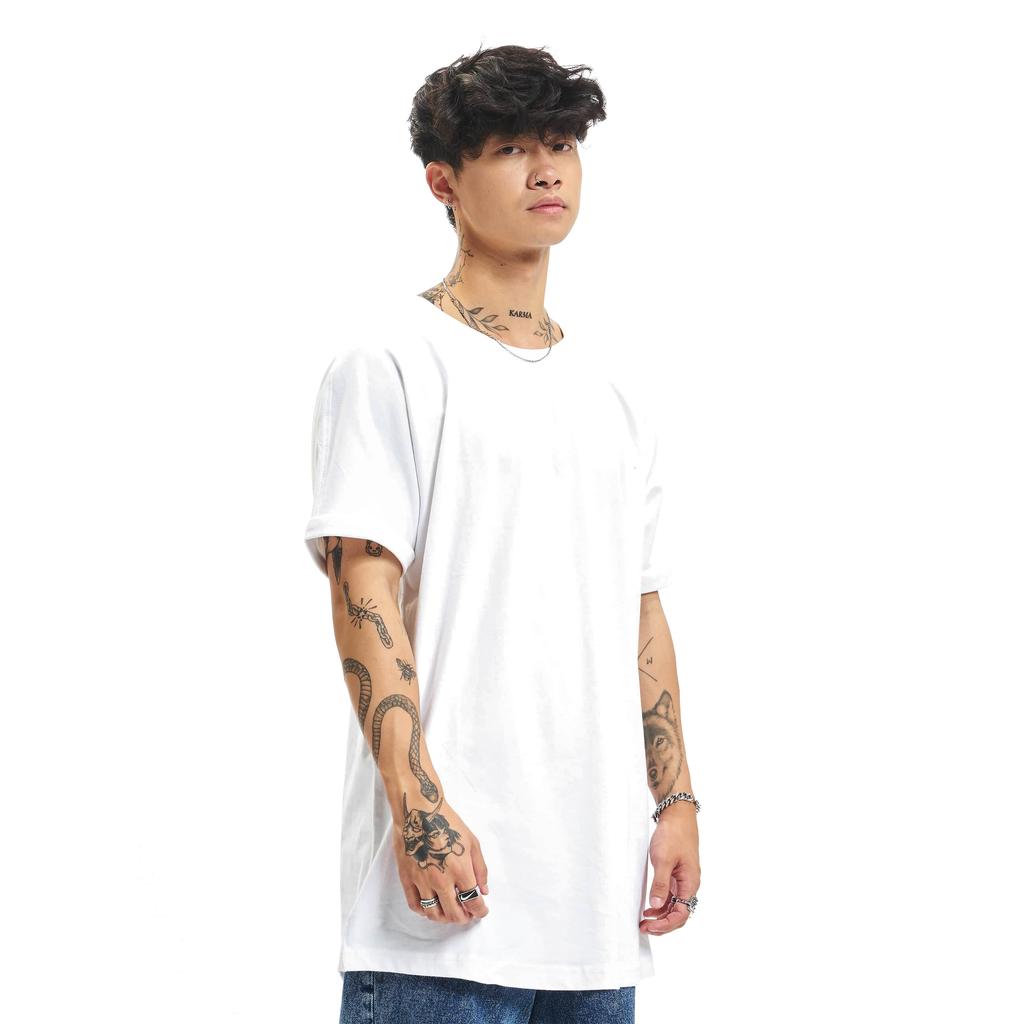 Urban Classics Mens Shaped Long T-Shirt (Pack of 3)
