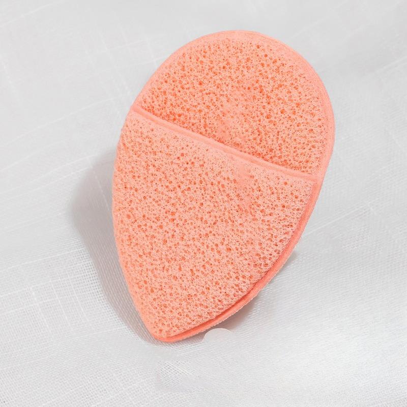 5Pcs Natural Exfoliating Face Wash Cleansing Puff Flutter Sponges Deep Remover To Headband Cosmetic Sponges Facial Clean Tool New
