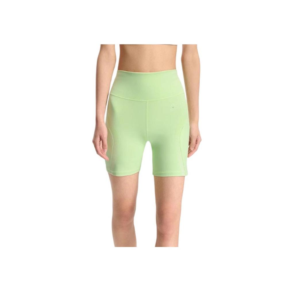 Fila Solid Color Casual Comfortable Mid Waist Three Quarter Pants Women Shorts Light-Grass-Green A11W431609FLG