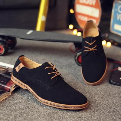 Scarpe Casual da Uomo alla Moda Primavera Pelle Scamosciata Scarpe da Uomo Comode Resistenti all'Usura Scarpe Eleganti Taglia Grande Zapatos De Vestir Hombre