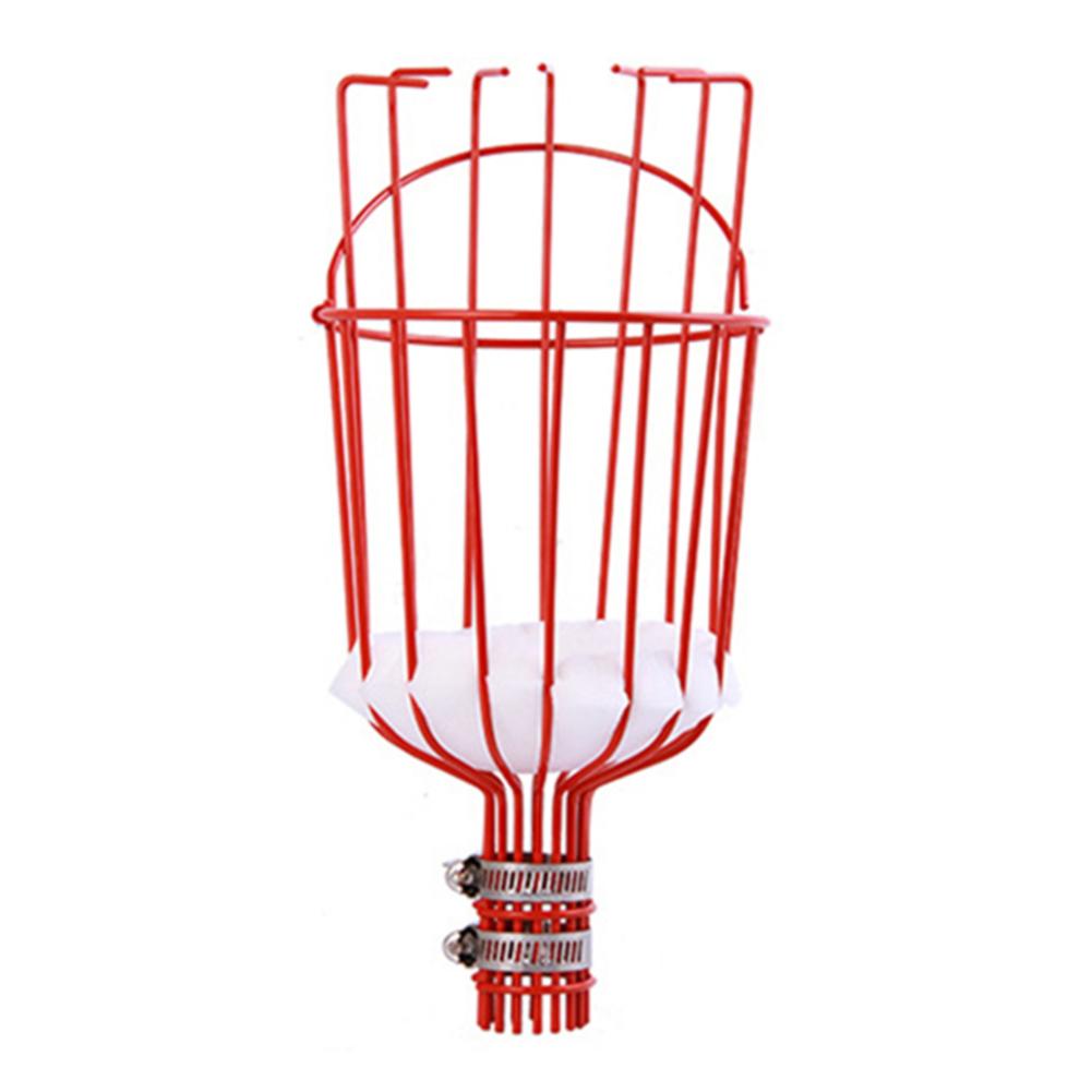 Deep Basket Fruit Picker Head Convenient Fruit Collector In Height Apple Peach Fruit Catcher Farm Picking Device Garden Tools