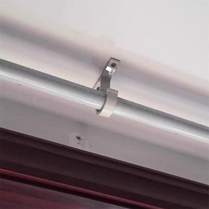 1 ks Držáky na záclonové tyče DIY Římská tyč Záclonové držáky Hliníková slitina Nosný stojan Domácí dekorace