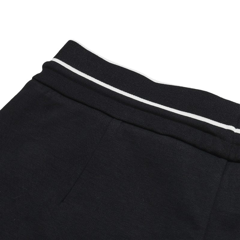Fila Milano Series Fashionable Personalized Trendy Classic Retro Sports Versatile Comfortable Wide-Leg Knitted Casual Pants F11W615606FBK