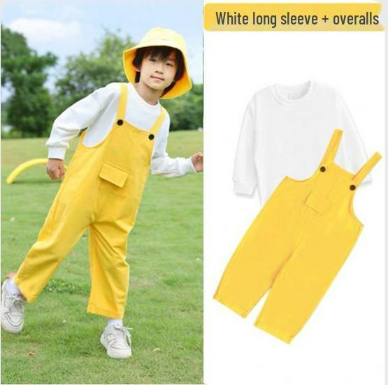 

Барвистий дитячий комбінезонний набір: Осіння палітра цукерок для дитячого садка, спортивних змагань та хору 110 cm