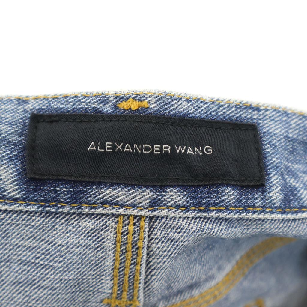 Alexander Wang Made In Japan Vintage Processing Denim Shorts W27 Women Used