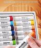 Dankelin Washable Watercolor Sticks: 12, 18, and Macaron Colors - Perfect for Painting and Graffiti.